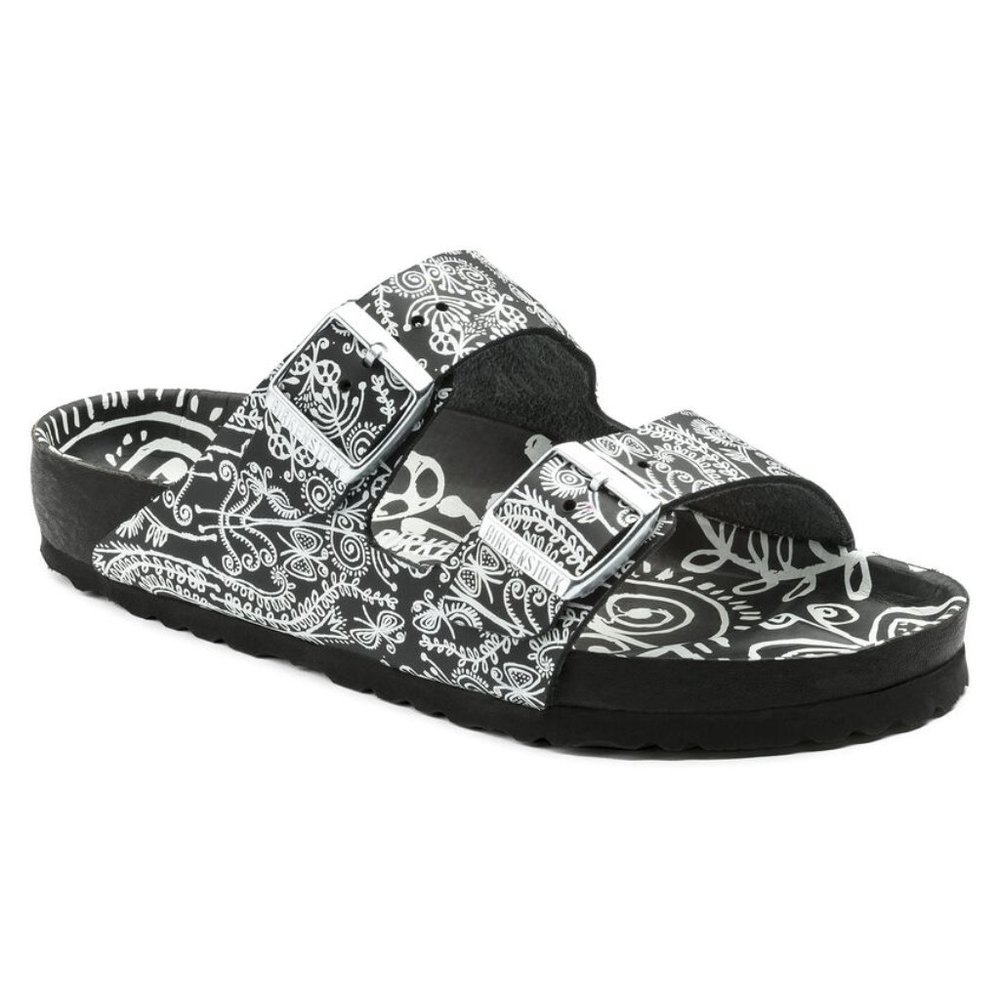 Birkenstock Arizona Exquisite 10 Corso Como Floral Painting 41 Narrow